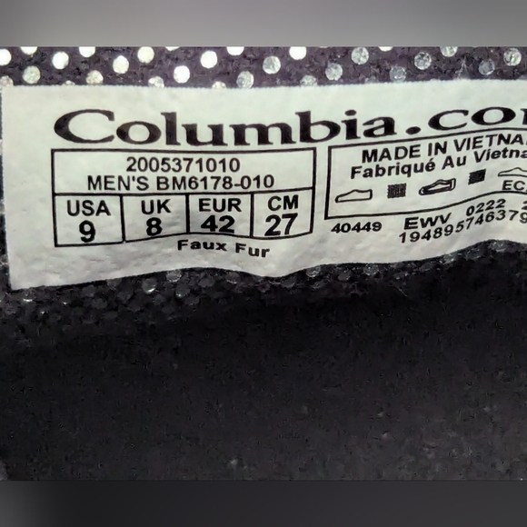 Columbia Men's Omni Heat Lazy Bend Moc Slippers  Mens size 9 - Picture 13 of 13